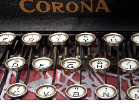 Old Corona - typewriter, alphabet, corona, vintage, keys