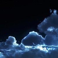 Moon in the Clouds