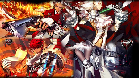 s4 League - manga, anime, s4league, gun, red, weapn, cool, other