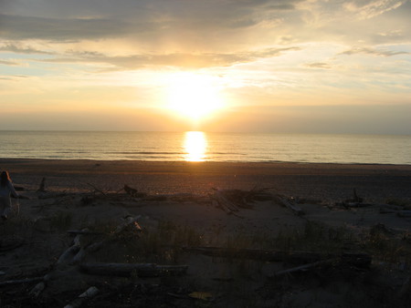 Sunset in Courland - courland, latvia, sunset, nature