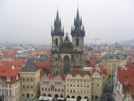 Prague - church, europa, czech, prague