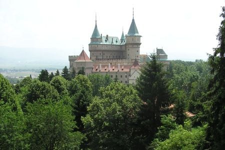 Bojnice castle - slovak castle, nature, slovakia, architecture, castle, bojnice