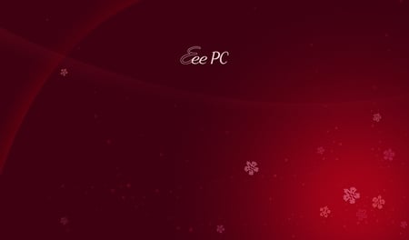 EeePC Red Pattern - pattern, eee, asus, red