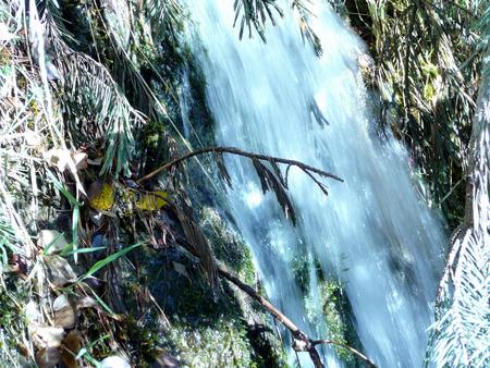 Iced Waterfall - waterfall, iced, iced waterfall