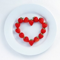 strawberry heart