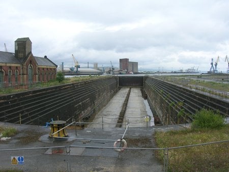 Titanics-dock - titanic, dock, the titanic