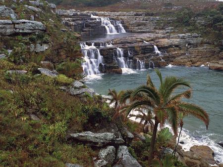 Mkambati South Africa - nature, south africa, waterfalls, africa, mkambati