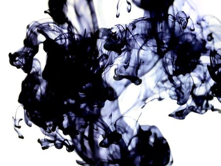 Switch - liquid, black, blue, spill