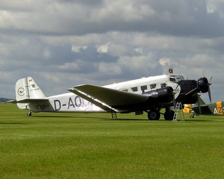 Junkers JU52 - germany, transport, junkers, german, lufthansa, ju52