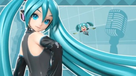 Miku: Project Diva - priject diva, voc, miku, blue hair, blue eyes