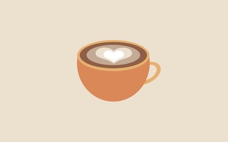 Artin my coffee ! - dinks, sweet coffee, heart, coffee