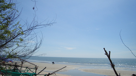 chaum beach - nature, sky, beach, sea