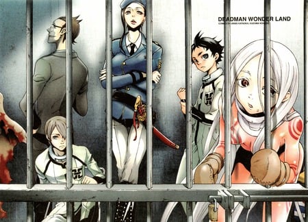 Deadman Wonderland - ganta igarashi, prison, deadman, shiro