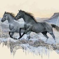 Snowy Racers - Horses F2