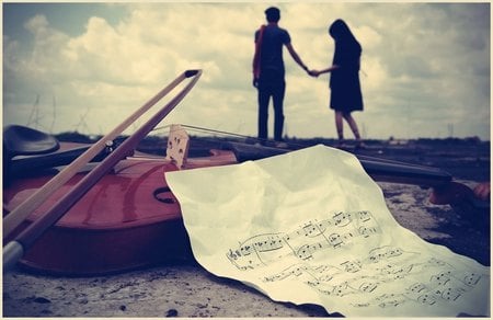 Cu Tine - iubire, muzic, violin, vioara, indragostiti, love, lovers