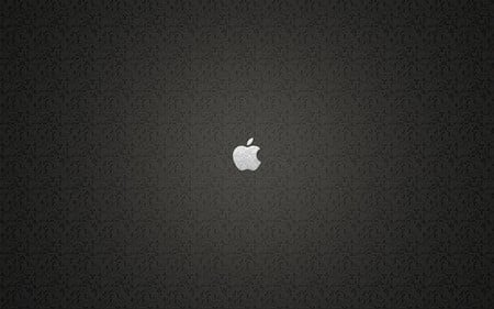 Apple - computer, 1080p, black, cool, dark, 16-bit, texture, apple, mac, 1080i