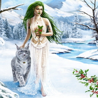 Holly Dryad