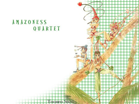 Amazoness Quartet - anime, amazoness quartet, manga, sailor moon