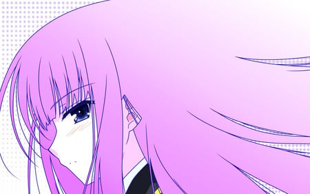 Kirishima Shouko - purple, anime, baka to test, torture, kirishima shouko