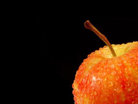 juicy-apple - nice, juicy, photography, wet, apple, texture, fruit