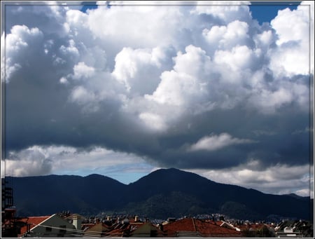 Superclouds - mountain, clouds, thunder, babadag, turkey