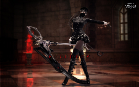 Vindictus Succubus 2 - succubus, nexon, vindictus, cool, black scythe, sexy