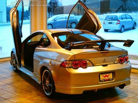 Gold Acura - acura, sweet ride, gold, cool