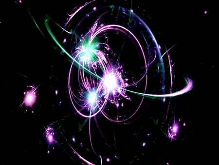 Orb - space, orb, purple, futuristic, 3d