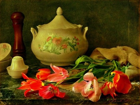 Tulips And China