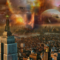 in a sky full of people(metropolis 2012)space rains down.fantasyto reality