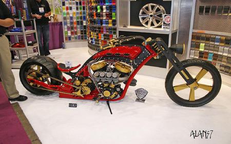 Chopper Sporty - sporty, motorcycle, copper, chopper