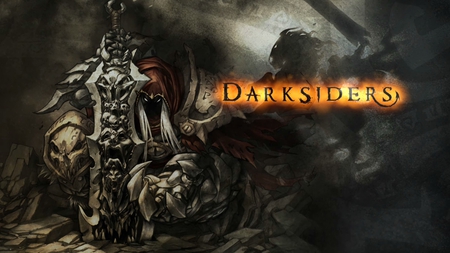 DarkSiders - game, the darksiders, main menu, background, pc