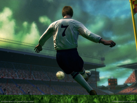 No. 7 - sports, team, pro evolution soccer, kick, football, hd, soccer, stadium, player, video game, pro evolution soccer 4