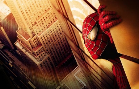 Spiderman - movie, hero, video game, spiderman, hd, adventure, action hero, red, action