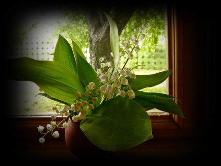 lilly of the valley - bouquet, still life, decoration, lilly of the valley