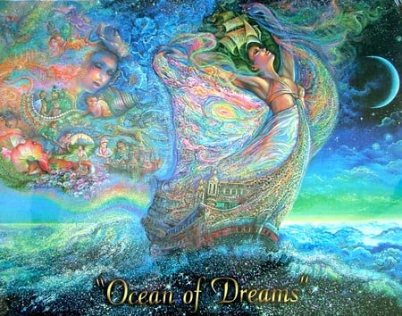 OCAEN DREAMS - oceans, dreams, colors, soft