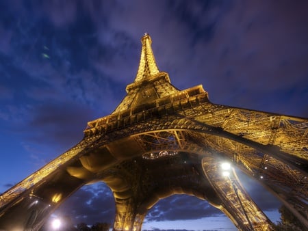 Eifel Tower - paris, monument, hdr, city, france