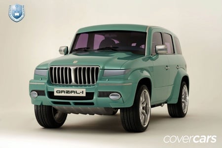 Gazal 1 Desing Concept SUV - concept, suv, gazal, 1, desing