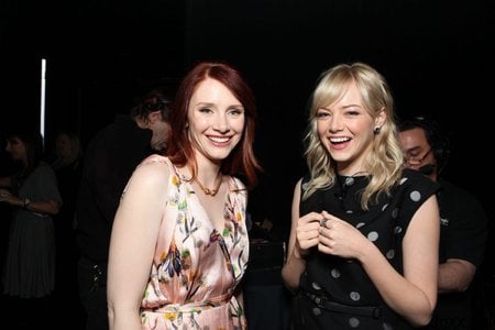 Emma Stone and Bryce Dallas Howard - blonde, bryce dallas howard, redhead, emma stone