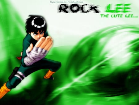 Rock Lee! - a, t, u, n, o, r