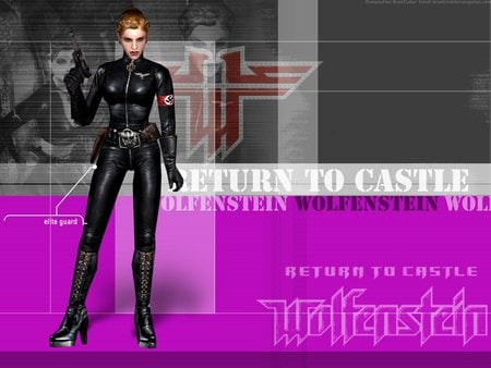 Wolfenstein - wolfenstein, game, castle, fantasy