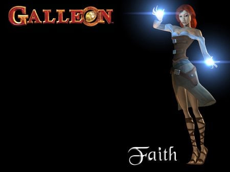 Galleon - galleon, fantasy, game, female