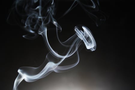 Smoke - abstract, black, white, smoke