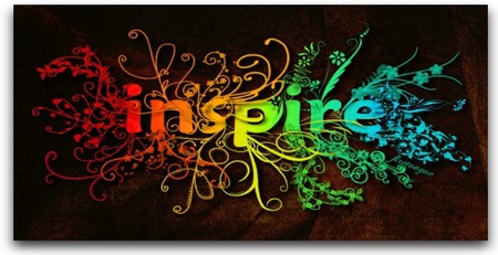 inspire - red, flower stuff, orange, yellow, wood, blue, green