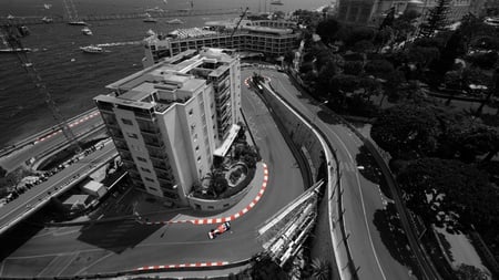 Monaco GP colorsplash - formula 1, monaco, colorsplash, ferrari, f1