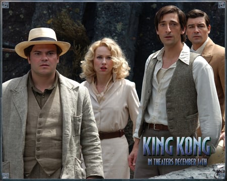 King Kong - movie, jungle, ape, drama