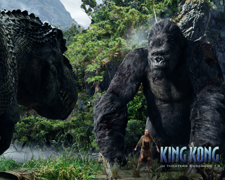 King Kong - drama, ape, movie, jungle