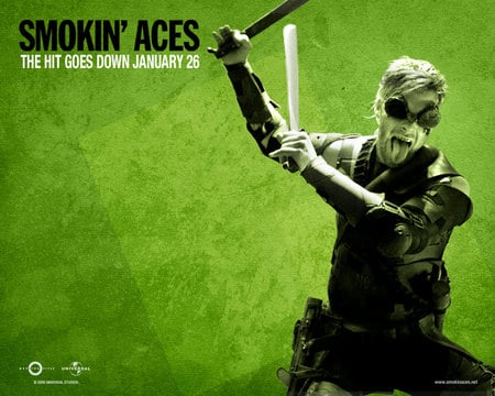 Smokin Aces - movie, guns, cards, action