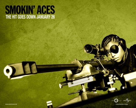 Smokin Aces - movie, cards, action, guns