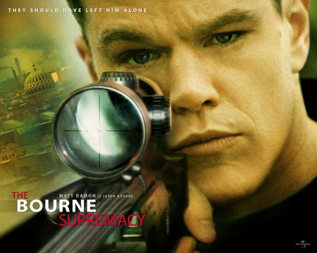 The Bourne Supremacy - action, assassin, movie, amnesia